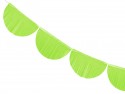 Guirlande de papier de soie - Pampilles, pomme verte, 3m