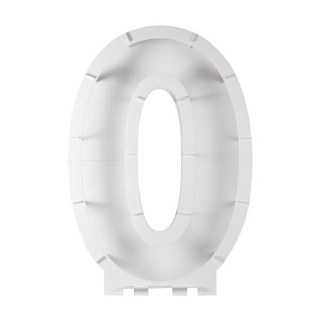 Chiffre géant en carton -...