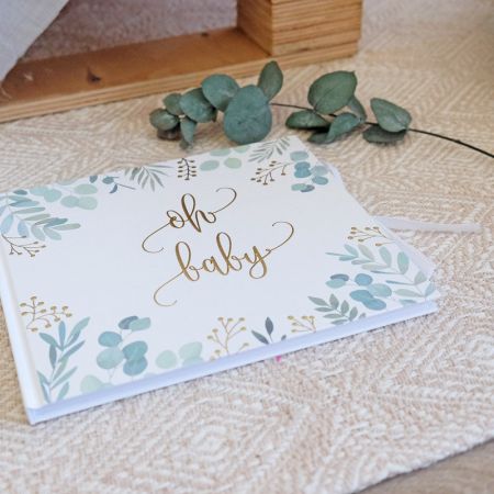 Livre d'or "Oh Baby botanique"
