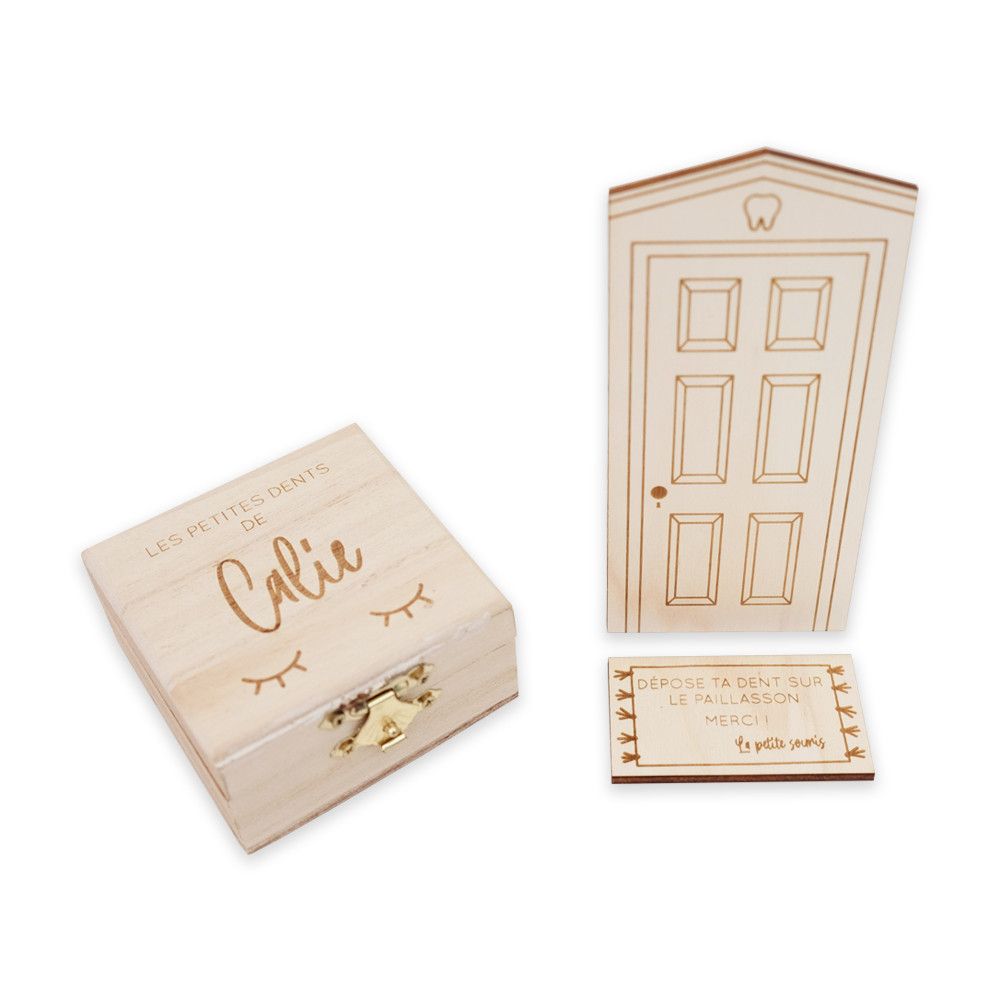 Kit petite souris - Boîte à dents + porte