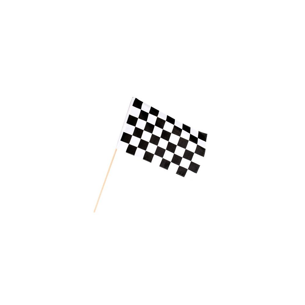 Drapeau "course automobile" - 60 cm