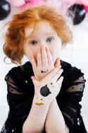 Tatouages ​​temporaires BOO !, mélange