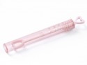 Bulles de savon en forme de coeur, rose