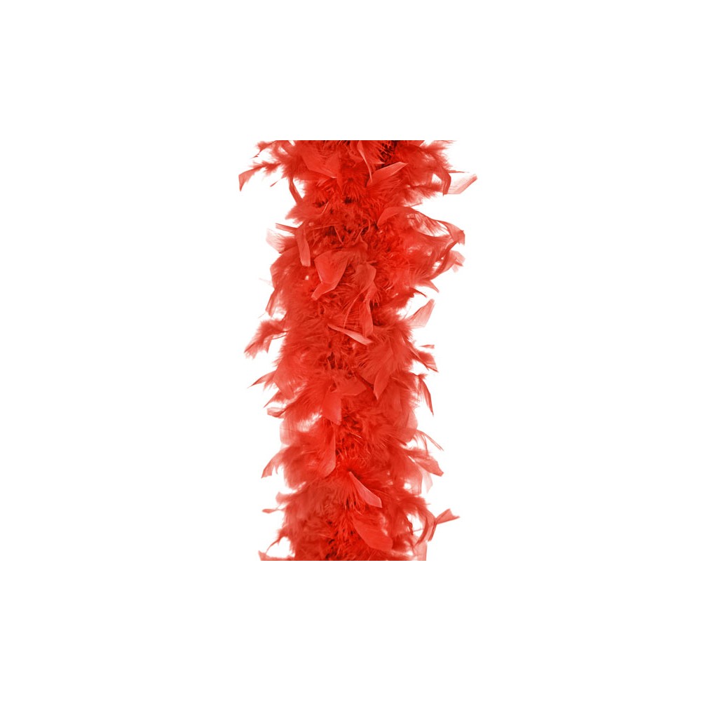 Boa, rouge, 180cm