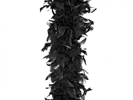 Boa, noir, 180cm