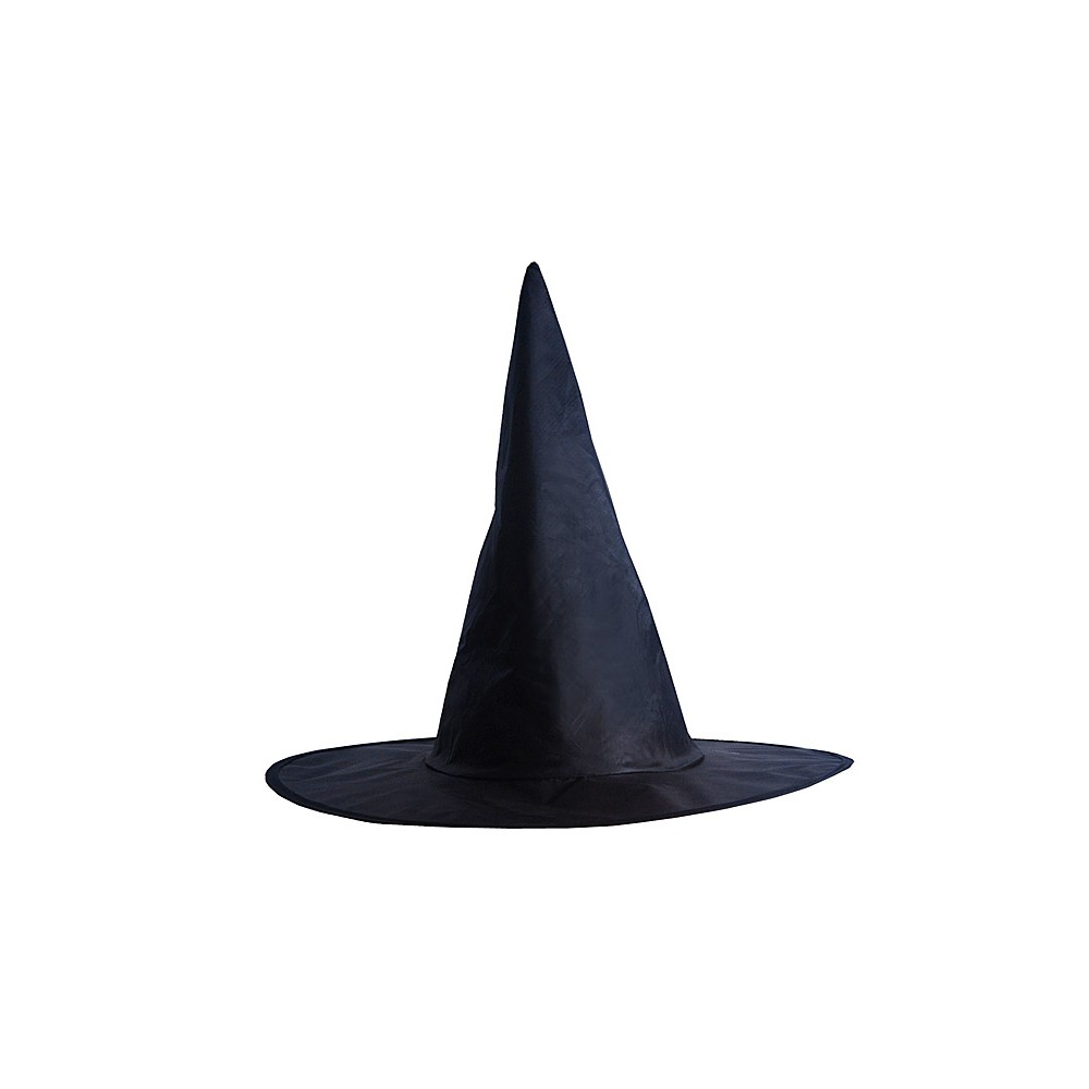 Chapeau de sorcière, noir