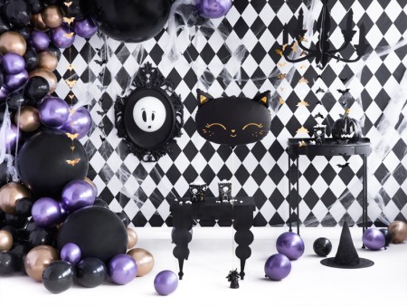 Chapeau de sorcière, noir