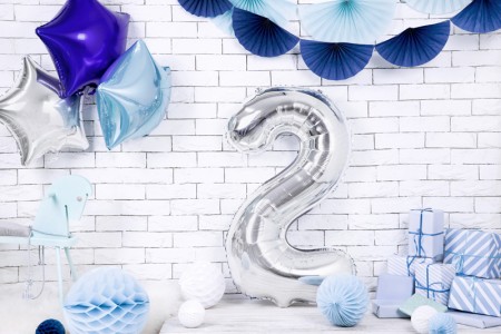 Ballon en aluminium Chiffre...