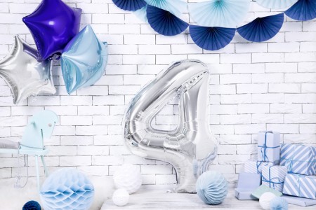Ballon en aluminium Chiffre...