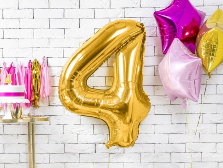 Ballon en aluminium Chiffre...