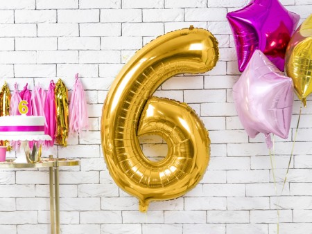 Ballon en aluminium Chiffre...