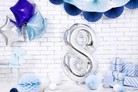Ballon en aluminium Chiffre...