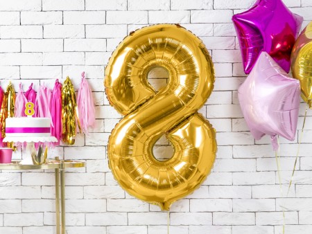 Ballon en aluminium Chiffre...