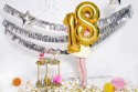Ballon en aluminium Chiffre ''8'', 86cm, or
