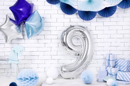 Ballon en aluminium Chiffre...