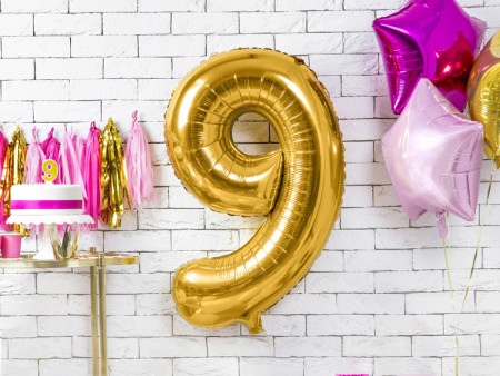 Ballon en aluminium Chiffre...