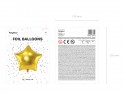 Ballon Mylar Star, 48cm, or
