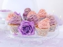 Caissettes à muffins, blanche, 5,5 x 8,5cm