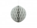 Balle en papier de soie, gris clair, 20cm