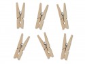Boucles en bois, bois naturel