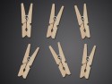 Boucles en bois, bois naturel