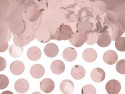 Cercles de confetti, or rose, 15g