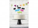 Toppers Monstres - Bulles de parole 13-21,5cm