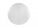 Lanterne en papier, blanche, 25cm