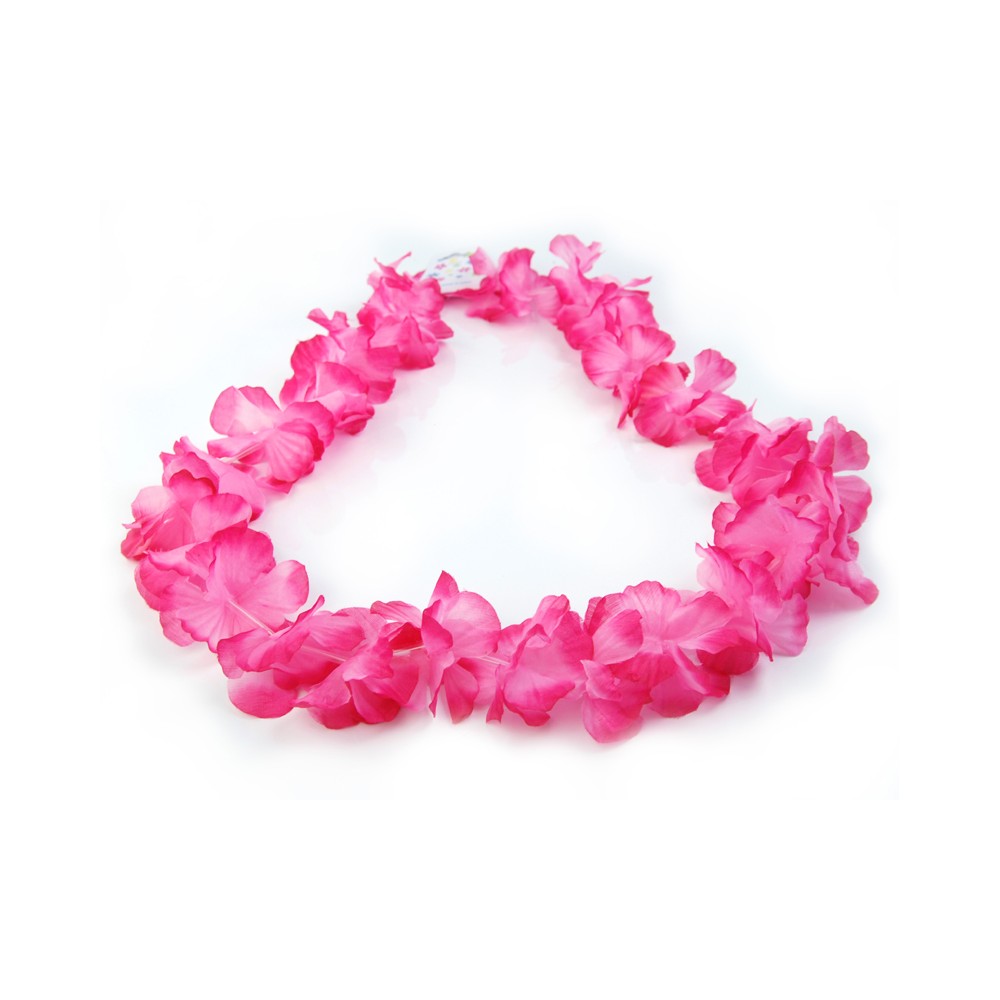 Collier hawaïen, rose, 1m