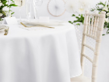 Nappe blanche, 230cm