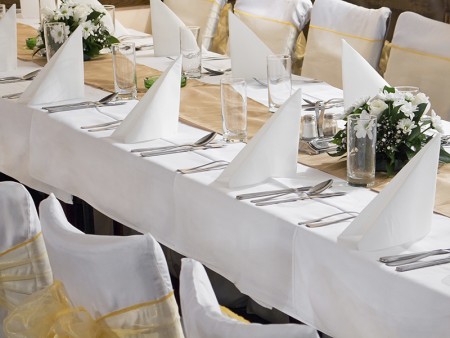 Nappe blanche, 140 x 170cm