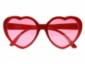 Lunettes Cœurs, rouges