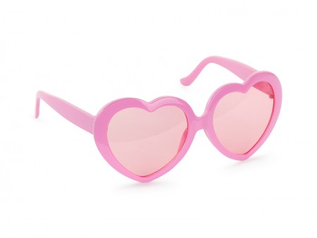 Lunettes Coeurs, rose