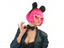 Lunettes Coeurs, rose