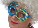 Lunettes 60, bleu