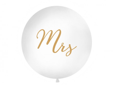Ballon 1m, Mme, blanc