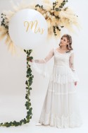 Ballon 1m, Mme, blanc
