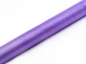 Organza uni, lilas, 0.36 x 9m