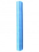 Organza uni, bleu, 0.36 x 9m