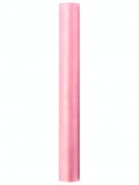 Organza uni, rose pâle, 0.36 x 9m