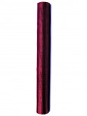 Organza uni, marron, 0.36 x 9m