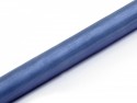 Organza uni, bleu brumeux, 0.36 x 9m