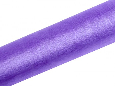 Organza uni, lilas, 0.16 x 9m