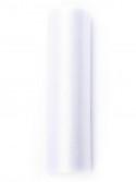 Organza uni, blanc, 0.16 x 9m
