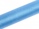 Organza uni, bleu, 0.16 x 9m