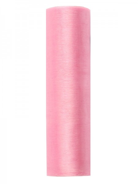 Organza uni, rose pâle,...