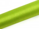Organza uni, vert clair, 0.16 x 9m
