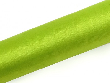 Organza uni, vert clair,...