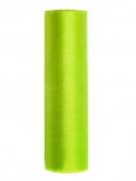 Organza uni, vert clair, 0.16 x 9m