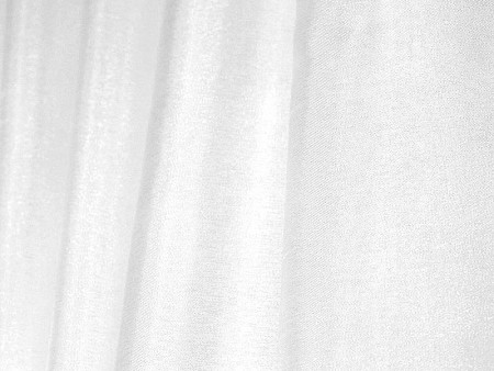 Organza uni, blanc, 1,5 x 50m